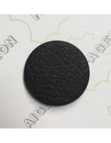 PLAQUE CAOUTCHOUC PROFIL CUIR BUFFALO 2.5MM NOIR - TOPY