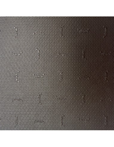 BANDE CAOUTCHOUC BI-COUCHE DUPLA 7179 6MM NOIR OU MARRON - VIBRAM