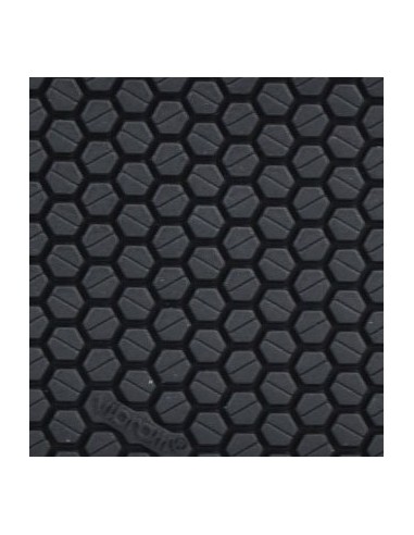 PLAQUE CAOUTCHOUC FEU &amp; HUILES SAFE WALKING 7120 NOIR 4MM - VIBRAM