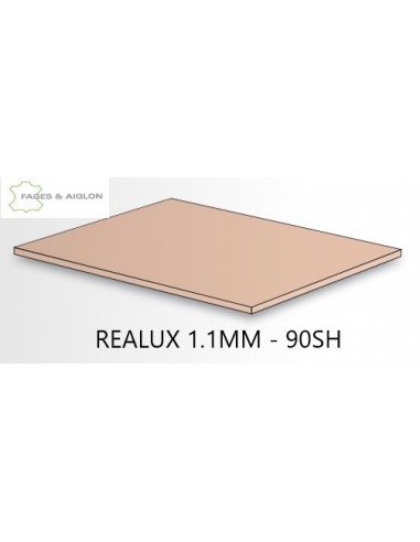PLAQUE ELASTOMERE POUR BASE SEMELLE REALUX 90 ShA 1.1MM