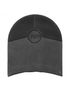 BONBOUT CAOUTCHOUC TRADITION BRONZE - EPAISSEUR 6MM - TOPY