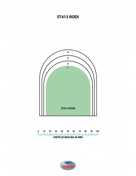 BONBOUT CAOUTCHOUC 413 RODI 7MM TAILLE N°3 COULEURS - SVIG