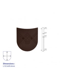 BONBOUT CAOUTCHOUC 5344 TARTAN TAILLE 4 47/50 - VIBRAM