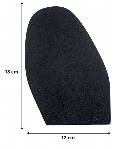 PATIN - DEMI-SEMELLE CAOUTCHOUC TOPSEM 5MM TAILLE H2 - TOPY