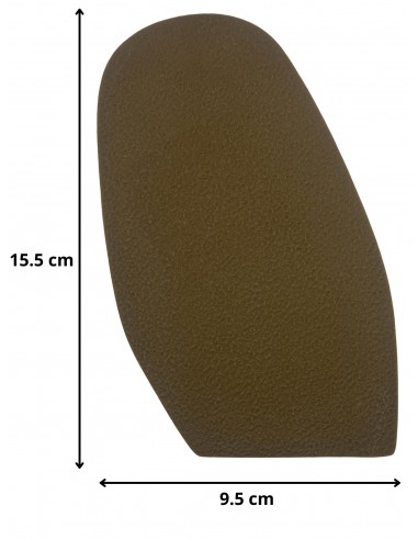 PATIN - DEMI-SEMELLE CAOUTCHOUC TOPSEM 3.5MM TAILLE F2 - TOPY