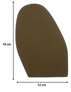 PATIN - DEMI-SEMELLE CAOUTCHOUC TOPSEM 3.5MM TAILLE H2 - TOPY