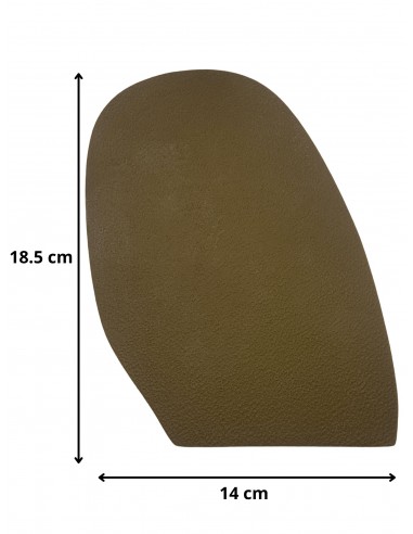 PATIN - DEMI-SEMELLE CAOUTCHOUC TOPSEM 3.5MM TAILLE H4 - TOPY