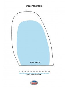 PATIN DEMI-SEMELLE CAOUTCHOUC 237 5MM TAILLE 3 NOIR OU MARRON - SVIG 2