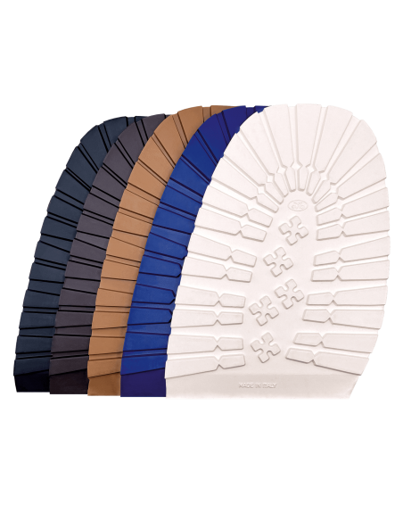 PATIN DEMI-SEMELLE CAOUTCHOUC 237 5MM TAILLE 5 NOIR OU MARRON - SVIG