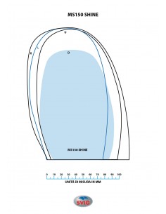 PATIN DEMI-SEMELLE SHINE 1.5MM ROUGE TAILLE 4D- SVIG 2