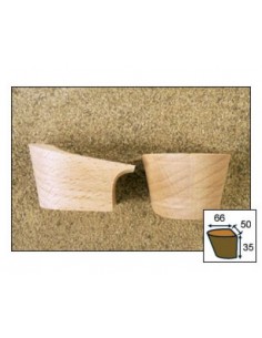 TALON BOIS HETRE BRUT 9464 A RECOUVRIR HAUTEUR 35MM