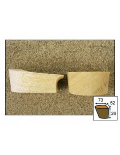 TALON BOIS SAMBA BRUT 2836 A RECOUVRIR HAUTEUR 26MM