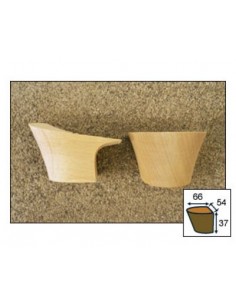 TALON BOIS SAMBA BRUT 2844 A RECOUVRIR HAUTEUR 37MM