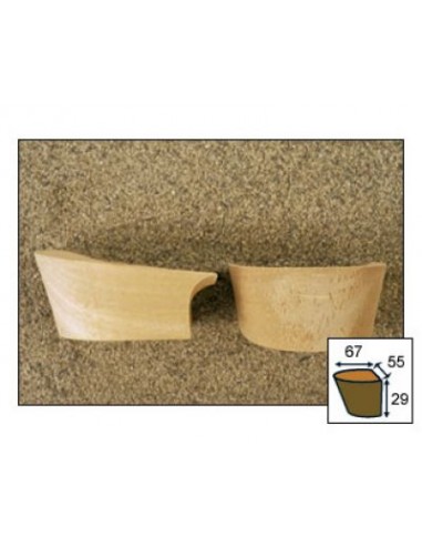 TALON BOIS SAMBA BRUT 2841 A RECOUVRIR HAUTEUR 29MM