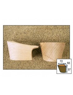 TALON BOIS HETRE BRUT 9465 A RECOUVRIR HAUTEUR 37MM