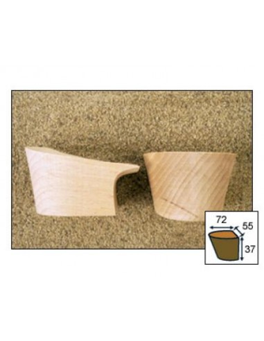 TALON BOIS HETRE BRUT 9465 A RECOUVRIR HAUTEUR 37MM