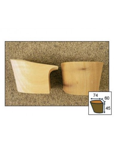 TALON BOIS SAMBA BRUT 2842 A RECOUVRIR HAUTEUR 45MM