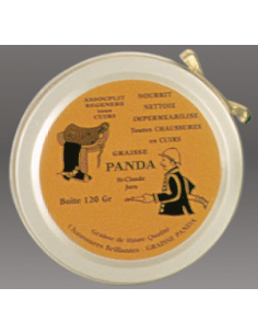 GRAISSE PANDA NEUTRE OU NOIRE - BOITE 100G.