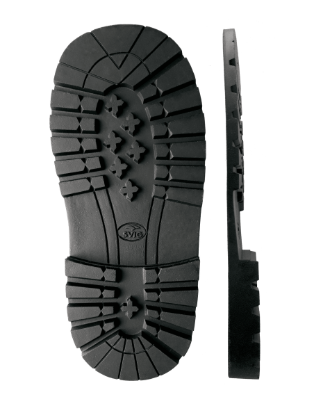 SEMELLE MONOBLOC CAOUTCHOUC 213 COMFORT VALPO NOIR - 40 AU 43 - SVIG