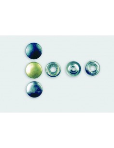BOUTON-PRESSION DOT 212 Ø CALOTTE 12MM LAITON PAR 100