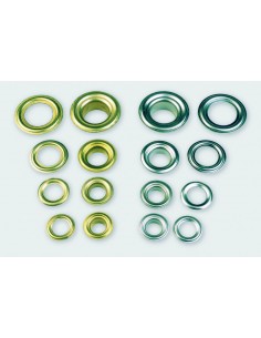 OEILLET BACHE LAITON 33/6 Ø INT 10.8MM EXT 21MM PAR 100