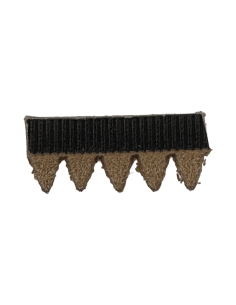 TREPOINTE CUIR CRANTEE 16X3MM - ST6