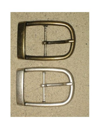 BOUCLE CEINTURE ZAMAK ACIER IM 6835 LARGEUR 35MM