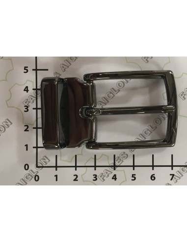 BOUCLE CEINTURE ZAMAK ACIER MG 12061 LARGEUR 30MM CANON DE FUSIL