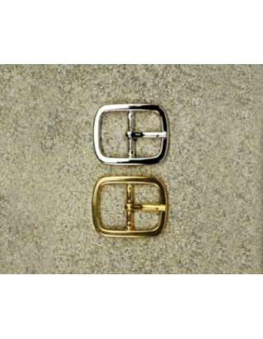 BOUCLE CEINTURE LAITON MIL 537 LARGEUR 25MM
