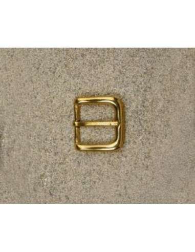 BOUCLE CEINTURE LAITON MIL 502 LARGEUR 30MM DORE