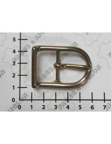 BOUCLE CEINTURE LAITON OS 398 LARGEUR 25MM