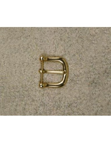 BOUCLE CEINTURE LAITON OS 1724 LARGEUR 30MM DORE