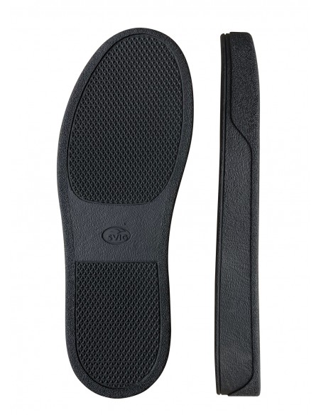 SEMELLE CUVETTE CAOUTCHOUC 563 TRAINER NOIR - SVIG