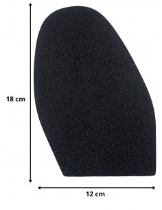 PATIN - DEMI-SEMELLE CAOUTCHOUC TOPGUM CREPE 1.8MM TAILLE H2 - TOPY 2