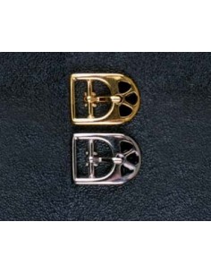 BOUCLE CHAUSSURE ZAMAK ACIER WB 154 LARGEUR 20MM