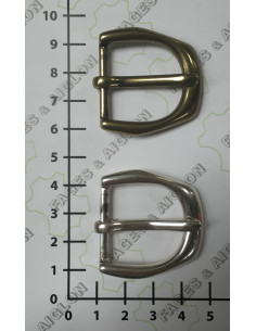 BOUCLE CEINTURE ZAMAK ACIER Y 11625 LARGEUR 25MM