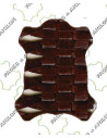 TRESSE SUR CHEVRE AJOURE 4MM EN LARGEUR 0.7M