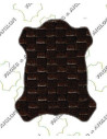 TRESSE SUR CHEVRE PLEIN 4MM EN LARGEUR 0.7M