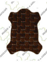 TRESSE SUR CHEVRE PLEIN 4MM EN LARGEUR 0.7M