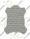 TRESSE SUR CHEVRE PLEIN 4MM EN LARGEUR 0.7M