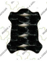 TRESSE SUR CHEVRE AJOURE 4MM EN LARGEUR 0.7M