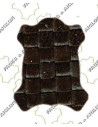 TRESSE SUR CHEVRE PLEIN 4MM EN LARGEUR 0.7M