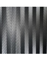 PLAQUE CAOUTCHOUC FISHBONE 5MM NOIR - SVIG