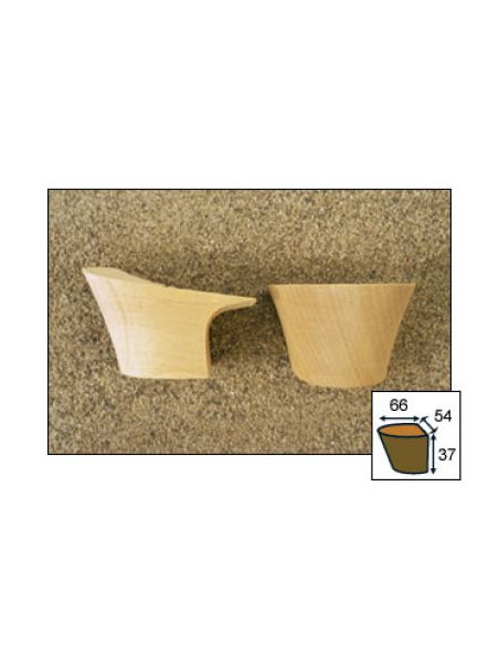 TALON BOIS SAMBA BRUT 2844 A RECOUVRIR HAUTEUR 37MM