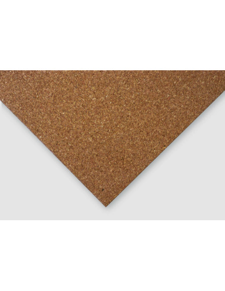 PLAQUE LIEGE NATUREL AGGLOMERE - GRANULOMETRIE 0.5 A 2 MM