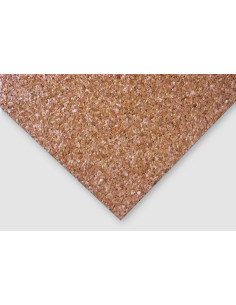 PLAQUE LIEGE NATUREL AGGLOMERE GROS GRAIN - GRANULOMETRIE 2 A 4 MM 2