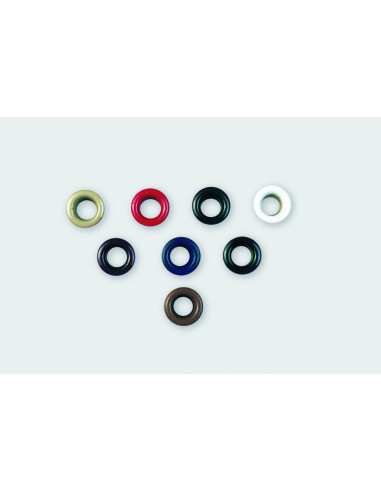 OEILLET P4 CI LAITON POUR CHAUSSURE FINITION VERNIS COULEUR PAR 1000