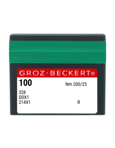 AIGUILLE 328 R GROZ-BECKERT 45K CUIR POINTE RONDE PAR 10 2