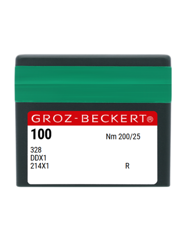 AIGUILLE 328 R GROZ-BECKERT 45K CUIR POINTE RONDE PAR 10