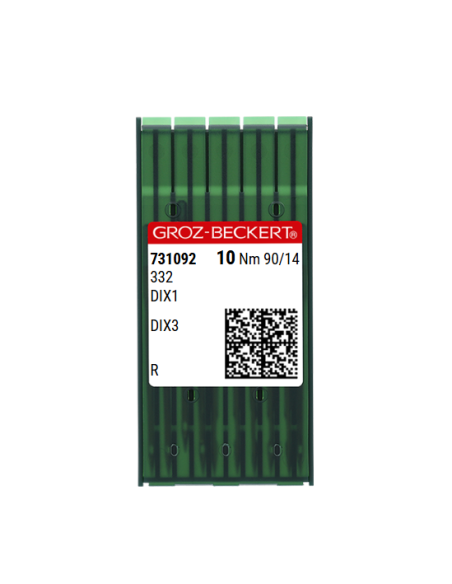 AIGUILLE 332 R GROZ-BECKERT 29K CUIR POINTE RONDE PAR 10